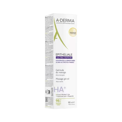 A-Derma Epitheliale AH gel-ulje za masažu protiv tragova za tijelo 100 ml