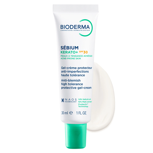 Bioderma Sebium Kerato+ SPF 30 gel krema 30ml