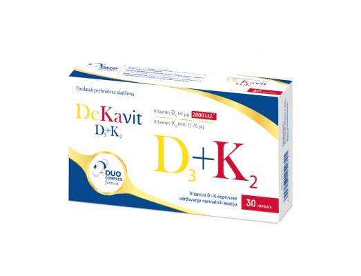 Dekavit d3+k2 30 kaps. 09/2026