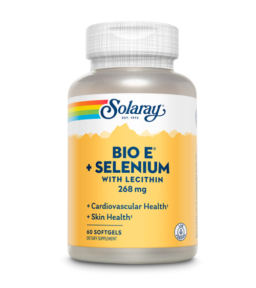 Solaray bio e + selenium 268mg