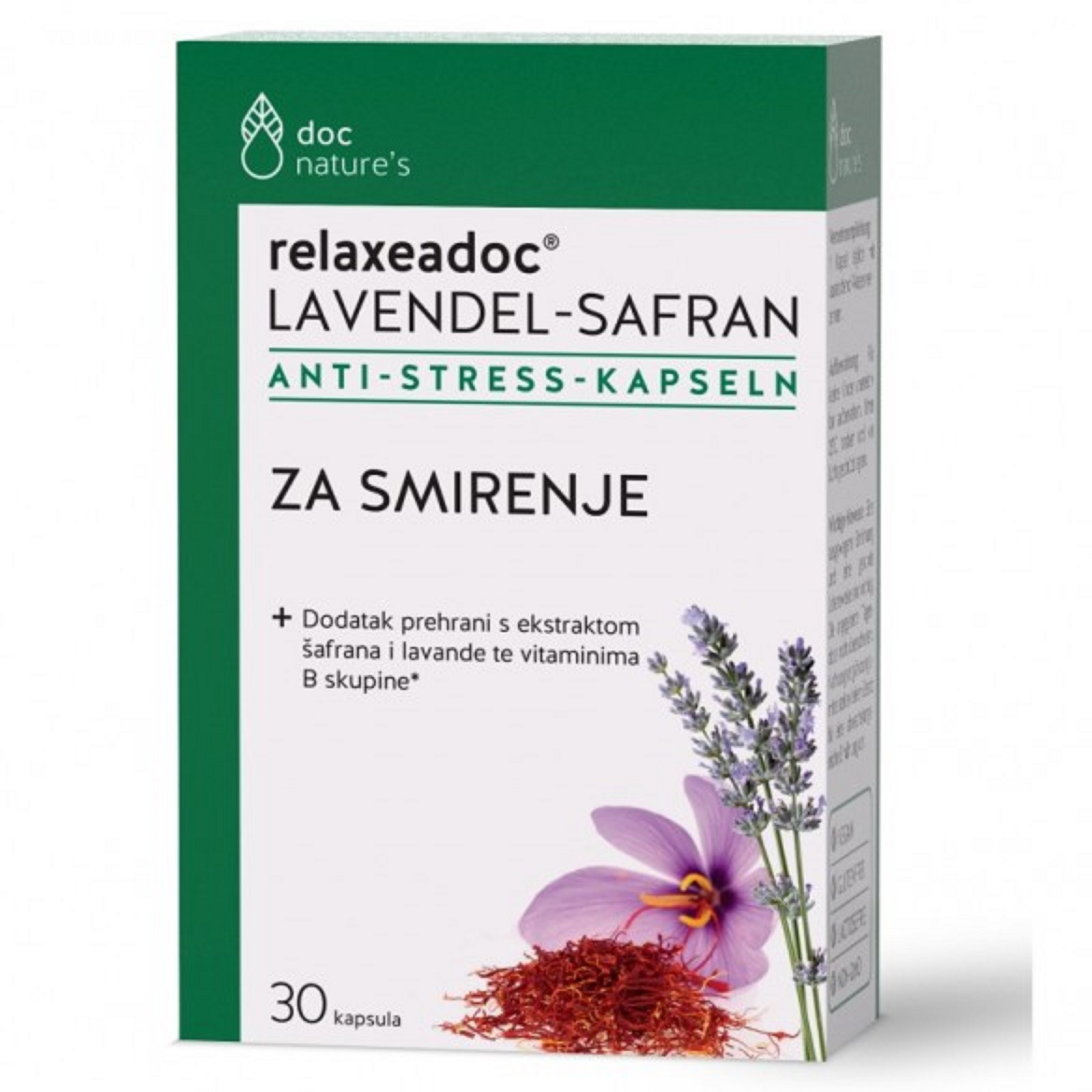 Relaxeadoc safran plus 30 kaps.