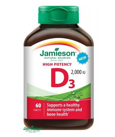 Jamieson vitamin D 2000IU 60 tbl. 05/2026