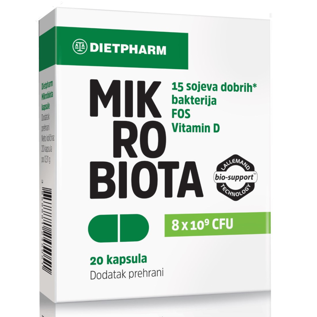 Dietpharm mikrobiota 20 kaps. 10/2026