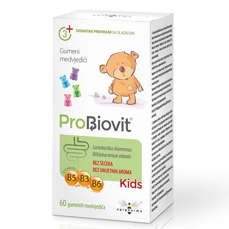Apipharma Probiovit Kids 60 gumenih medvjedića 11/2026