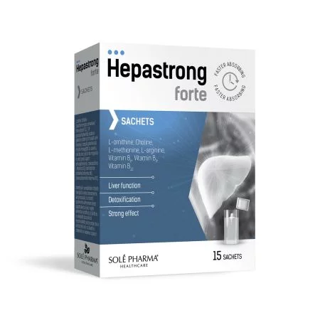 SolePharma Hepastrong Amino Forte 15 vrećica 08/2026 OŠTEĆENA AMBALAŽA