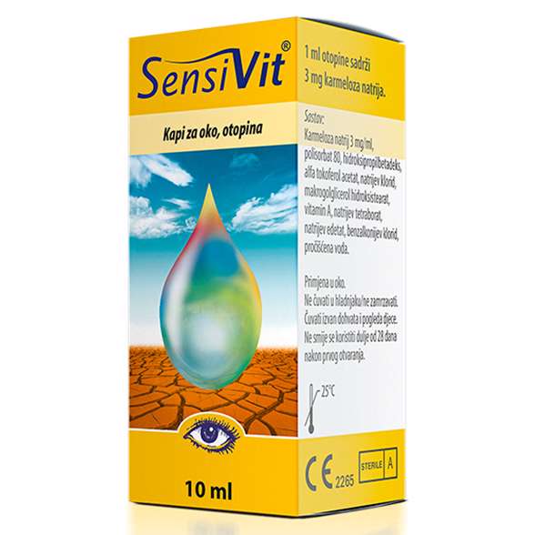Sensivit kapi za oči 10 ml