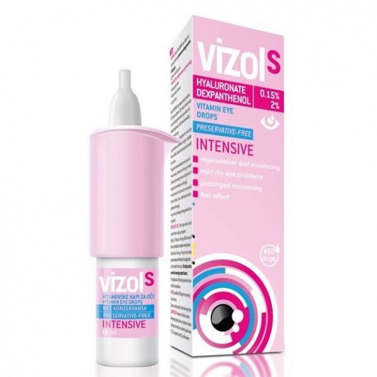 Vizol s intensive kapi za oči 10 ml