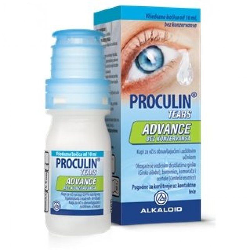 Proculin tears advance kapi za oči 10 ml