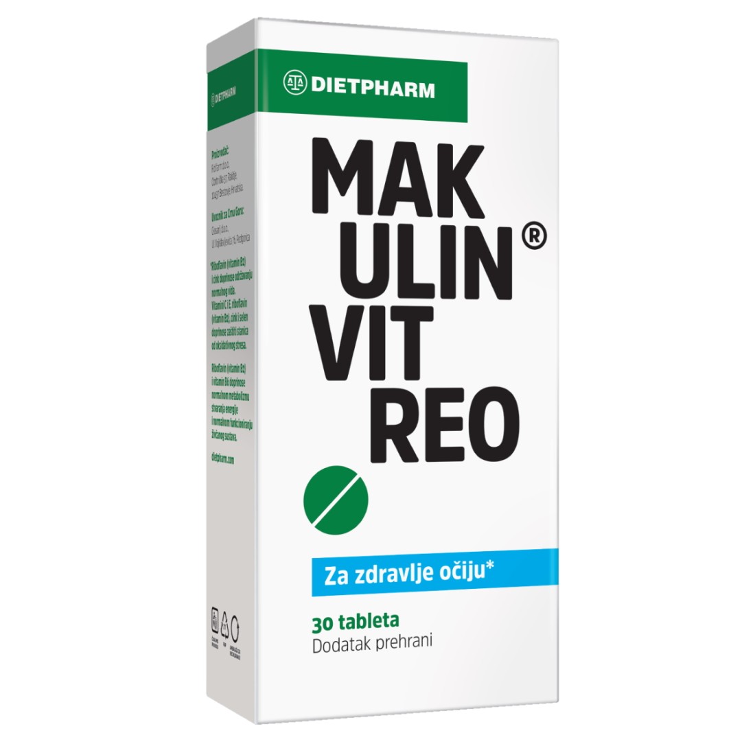 Dietpharm makulin vitreo 30 tableta 11/2026