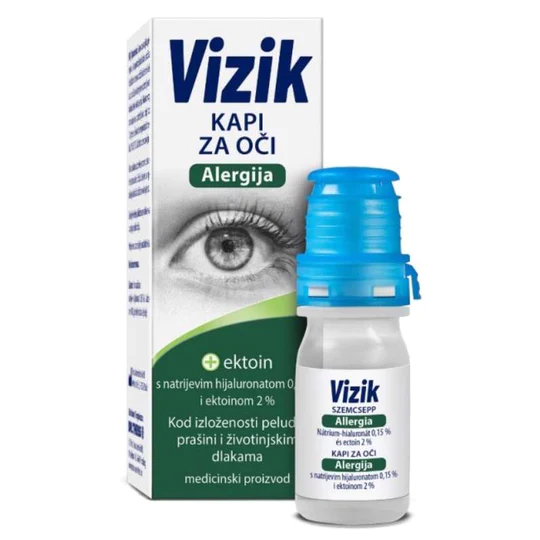 Vizik kapi za oči alergija 10 ml 06/2026