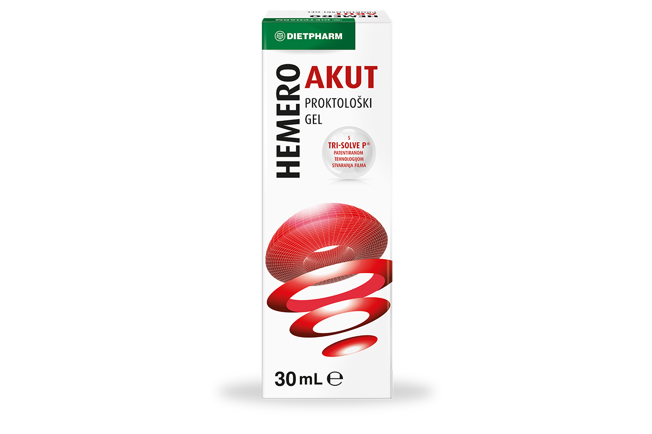 Hemero akut proktološki gel 30ml