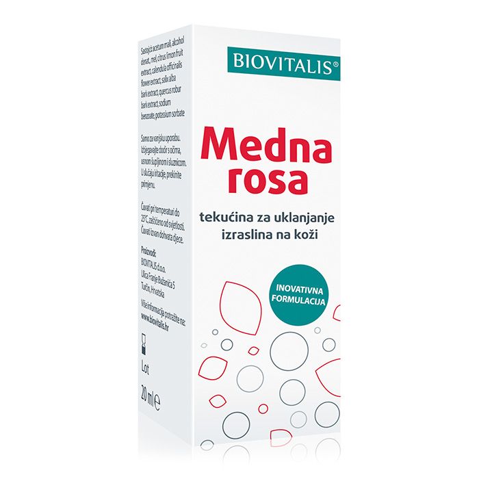Biovitalis medna rosa 20 ml