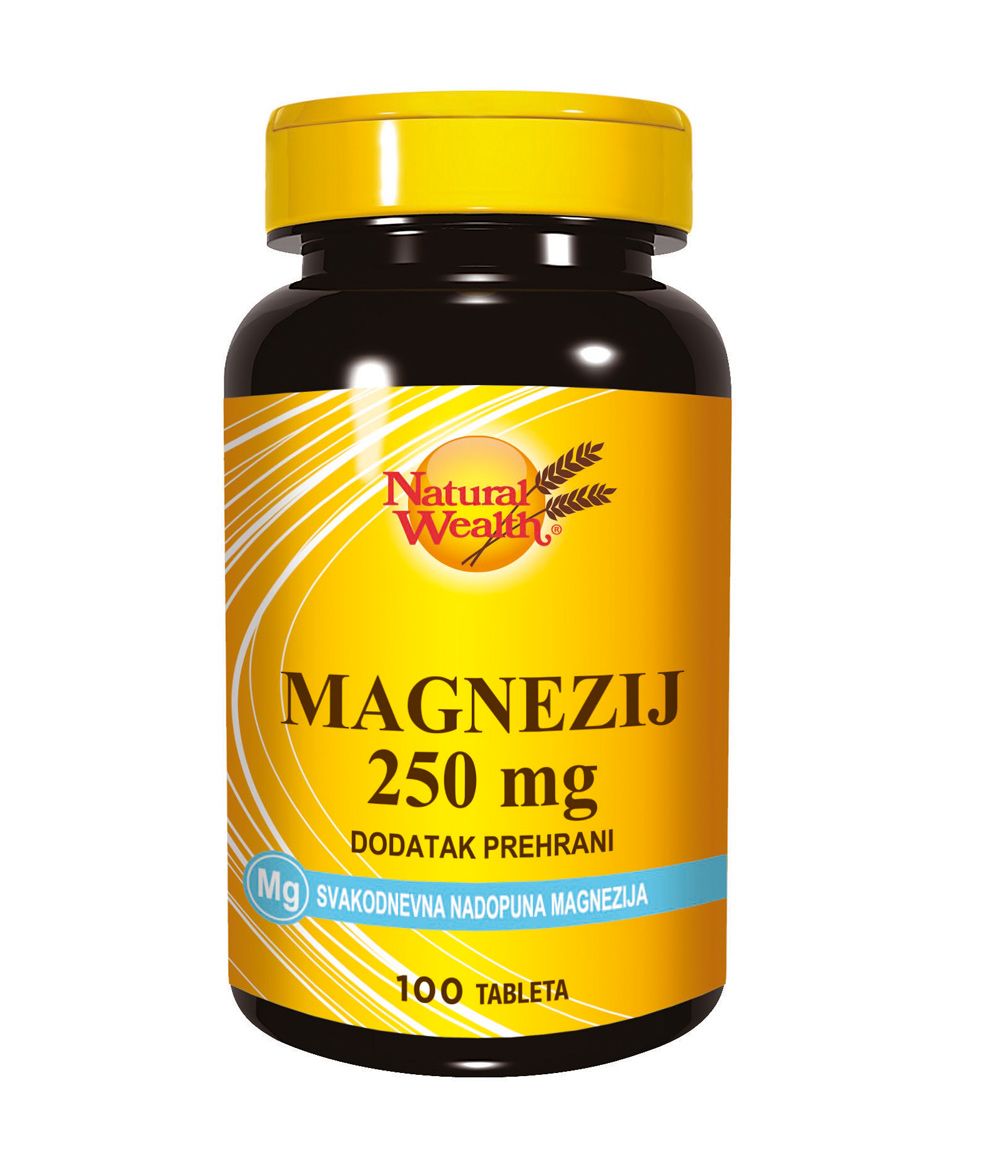 Natural wealth magnezij 250 mg