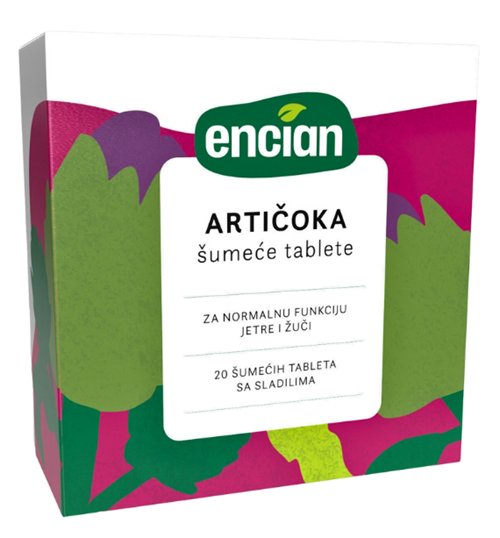 Artičoka šumeće tablete 20 kom