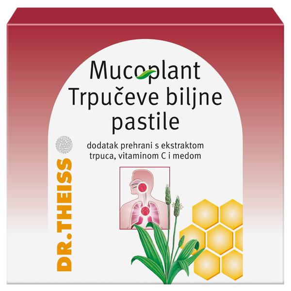 Mucoplant trpučeve biljne pastile 50 g