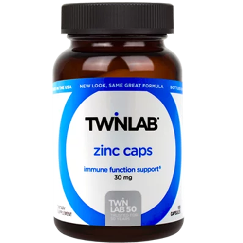 Twinlab cink caps 100x30 mg 07/2026