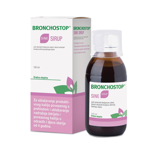 Bronchostop Sine sirup 120ml 09/2026