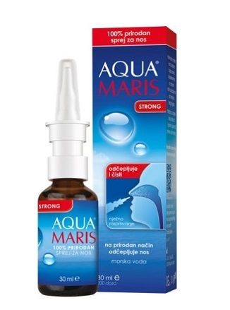 Aqua maris strong sprej za nos 30ml