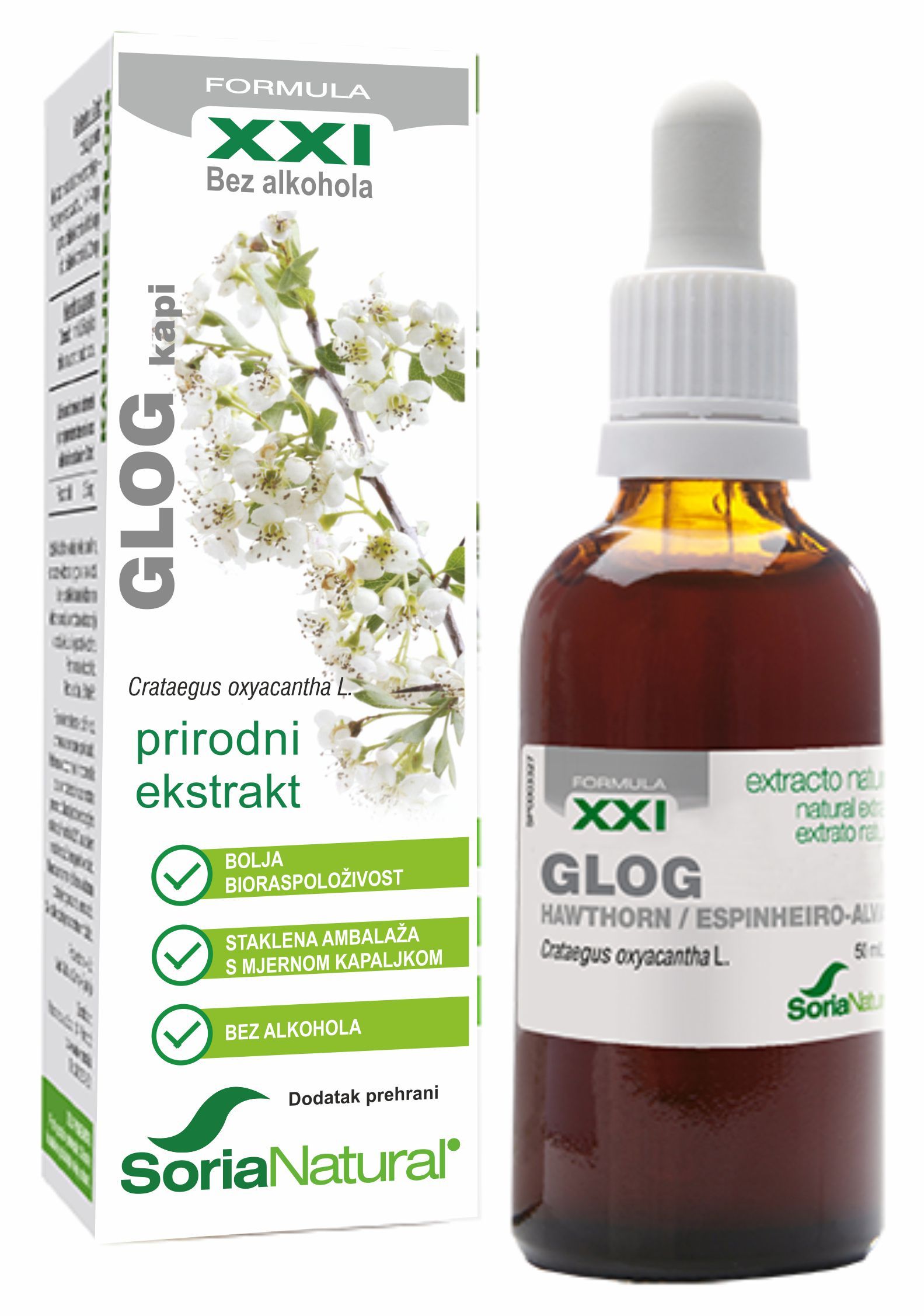 Soria glog ekstrakt 50 ml
