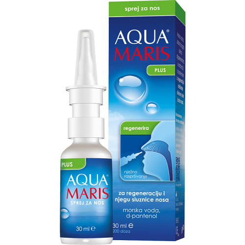 Aqua maris plus sprej za nos 30 ml