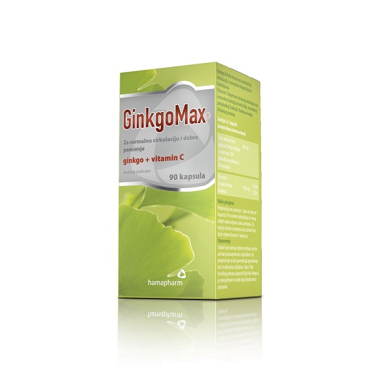 Ginkgomax  90 kaps. 07/2026