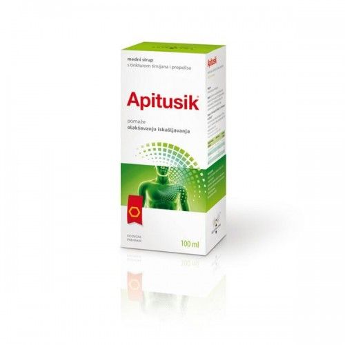 Apitusik sirup za iskašljavanje 100 ml 08/2026