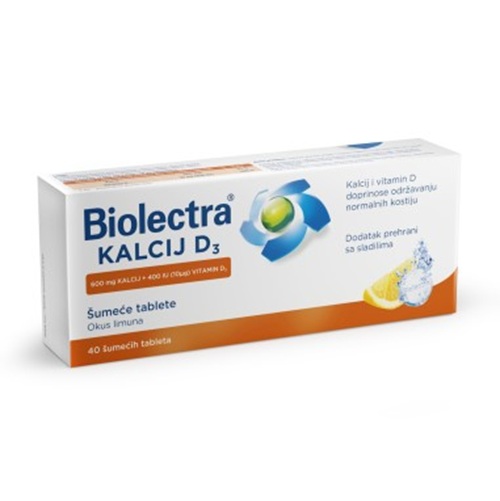 Hermes calcimed d3 šumeće 40 tbl.