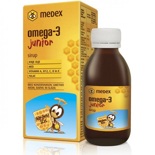 Medex sirup omega-3 junior 140 ml