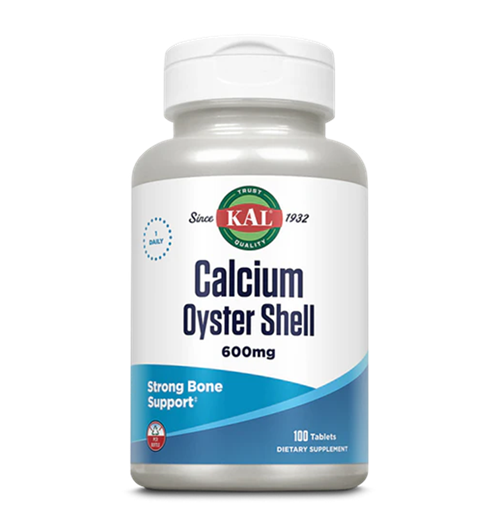 Kal calcium oyster shell 600 mg 100 tabl.