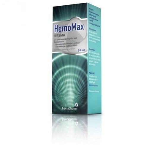 Hemomax krema protiv hemoroida 30 ml
