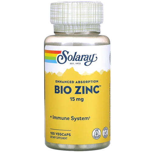 Solaray bio Cink 100 kapsula