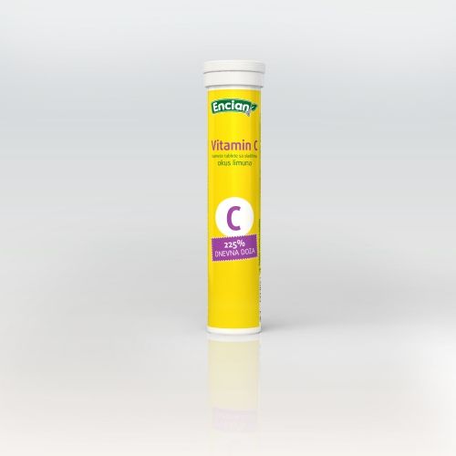 Encian megafit vitamin c šumeće tablete 20 11/2026