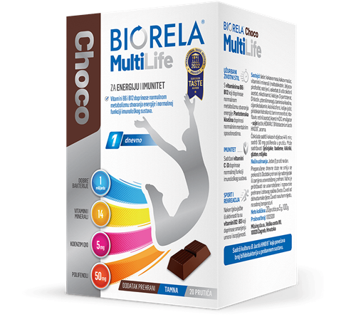 Biorela choco multi life 20 prutića