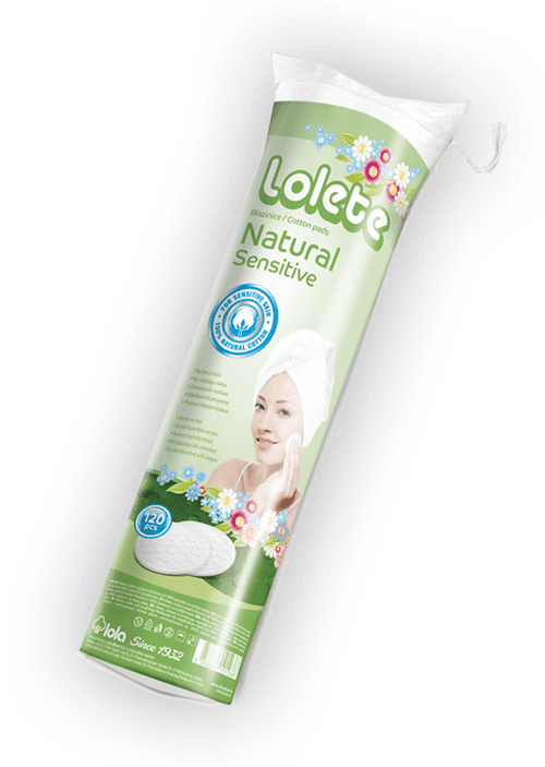 Blazinice lolete sensitive 120 kom