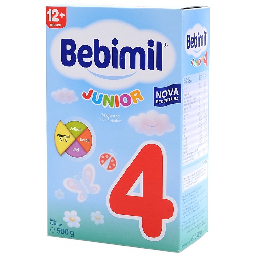 Bebimil 4 junior od 12 mj. 500g 06/2026