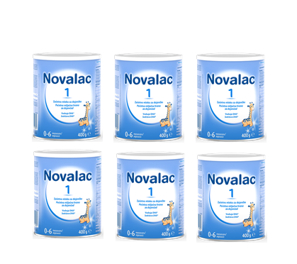 Novalac 1 400 g (6 kom.) - PROMO PAKET!