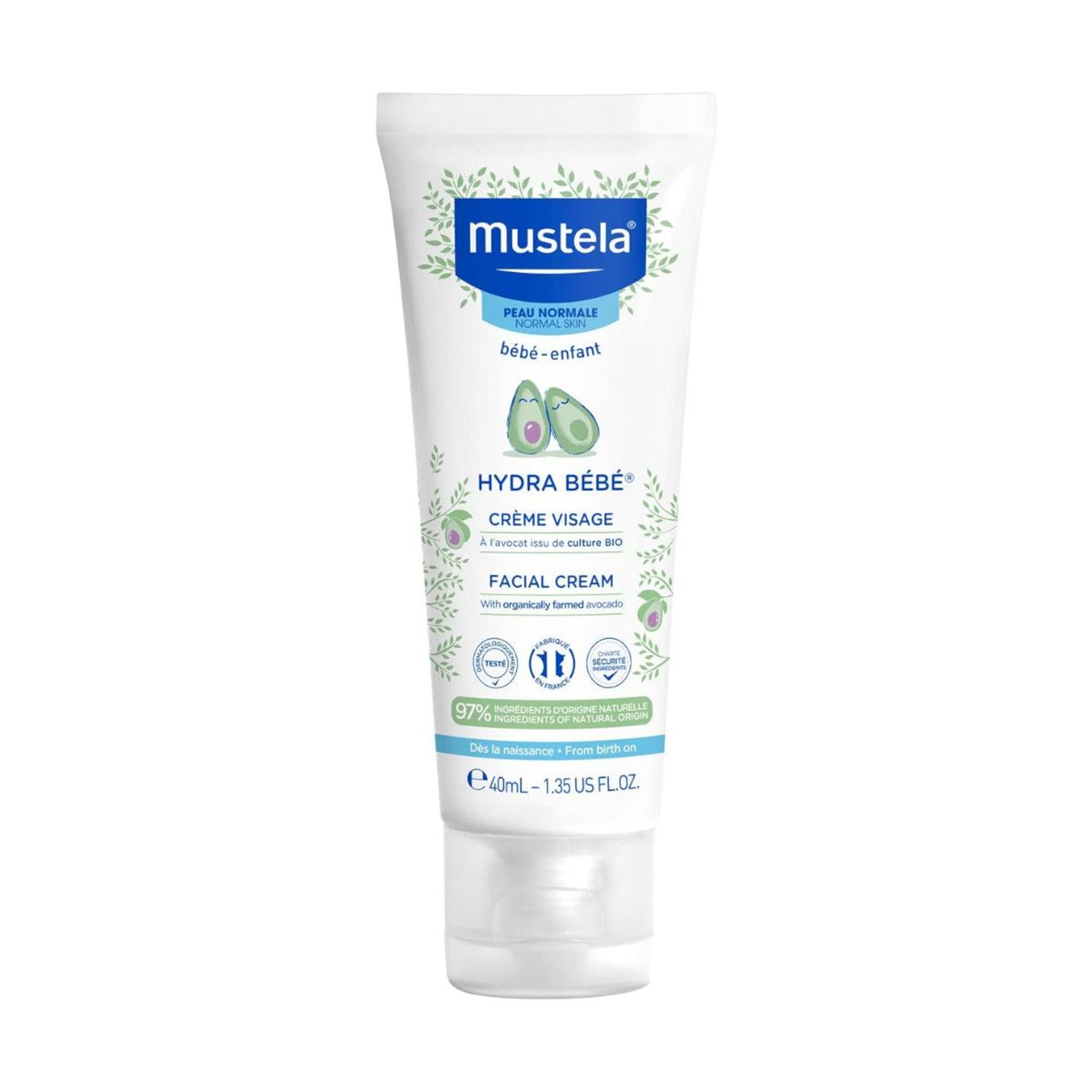 Mustela hidratantna krema za lice 40 ml 05/2026