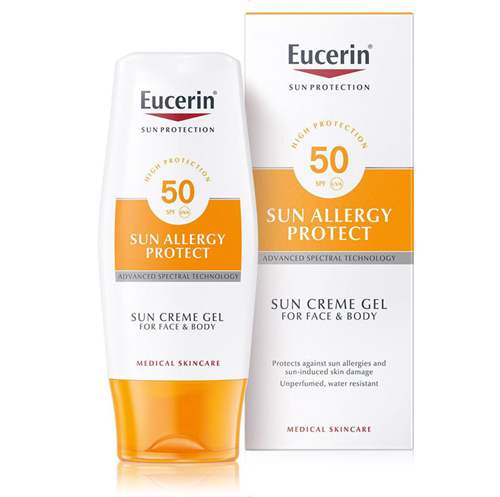 Eucerin Sun allergy SPF50 150 ml 09/2026