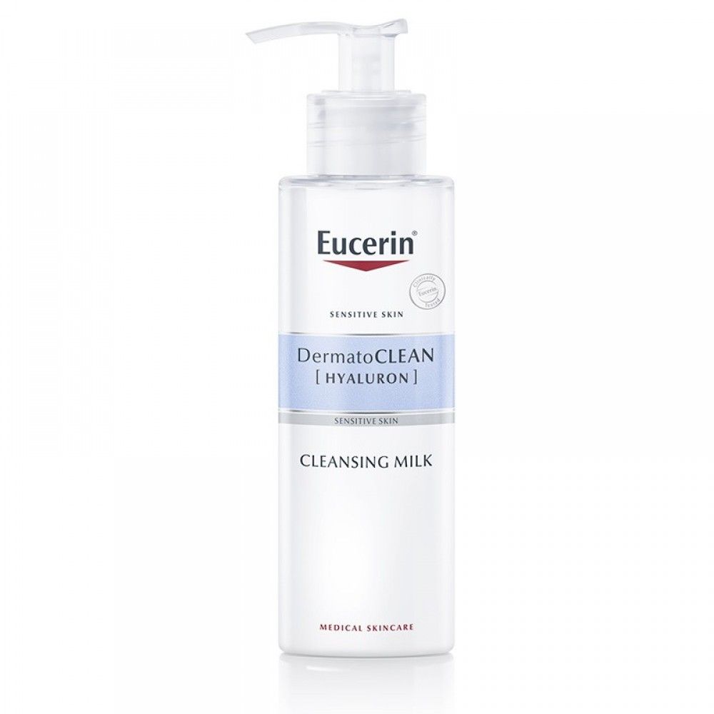 Eucerin dermatoclean hijaluron mlijeko za čišćenje lica 200 ml 10/2026
