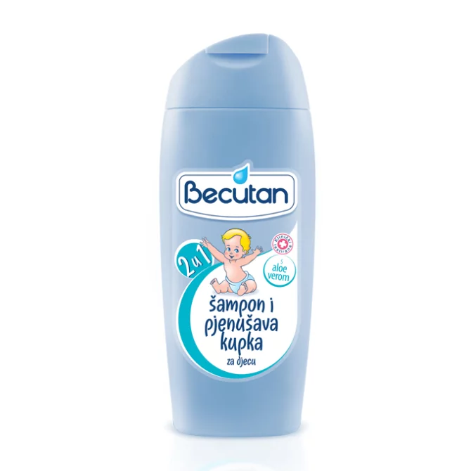 Becutan šampon i kupka 2u1 200 ml