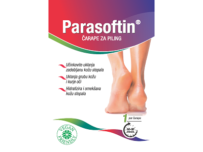 Parasoftin čarape za piling kože