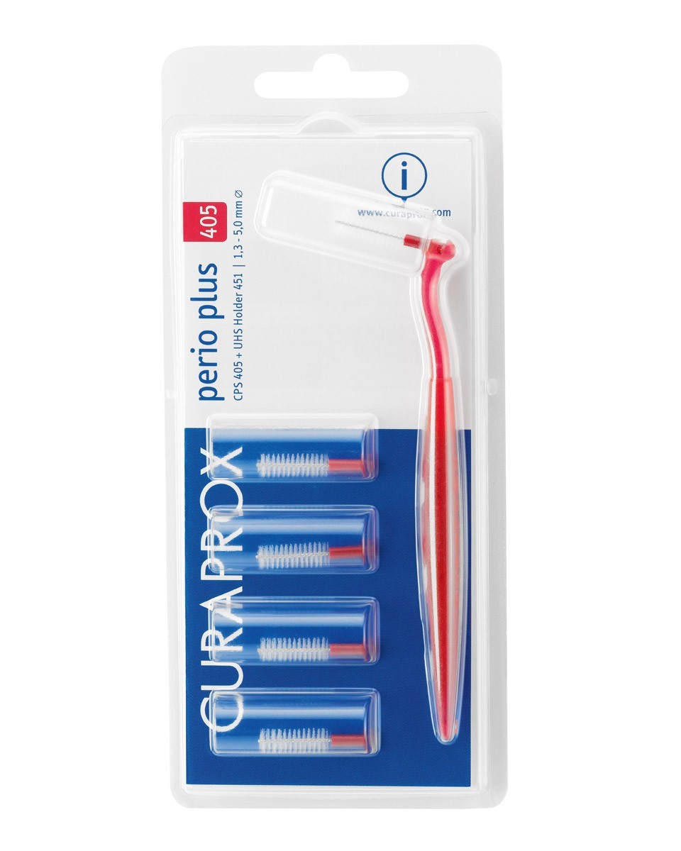 Curaprox interdent. čet. 405 perio+držač uhs 451