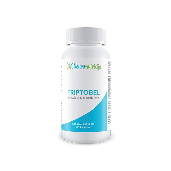 Triptobel dodatak prehrani s L-triptofanom 60 kapsula