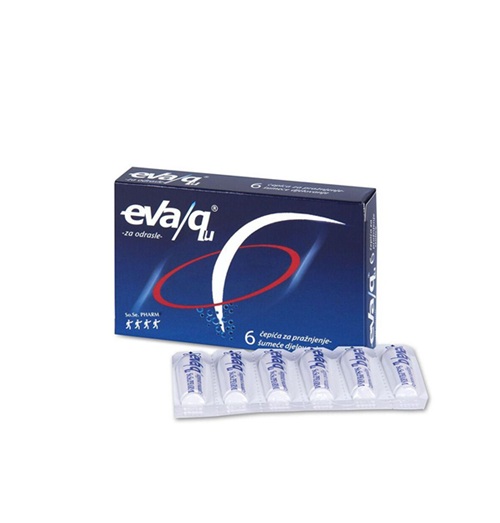 Eva qu čepići  6 kom