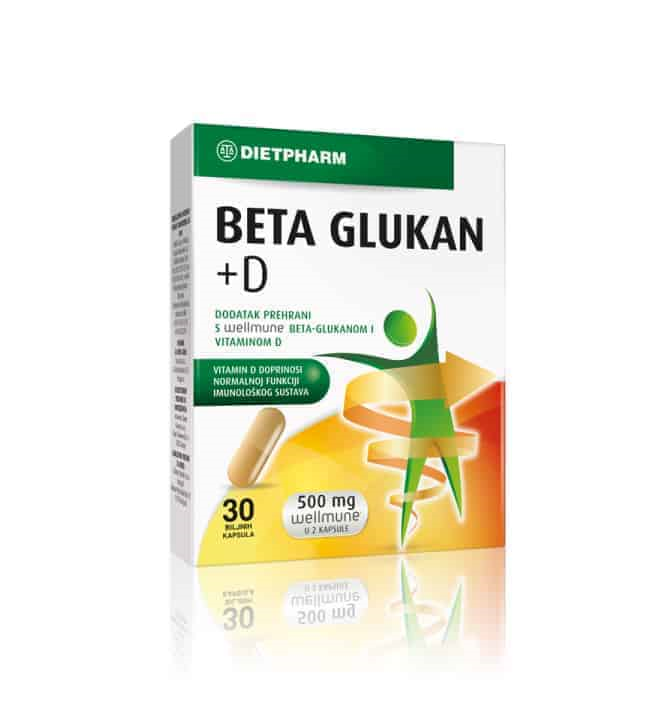 Beta glukan+d 30 kaps. 11/2026