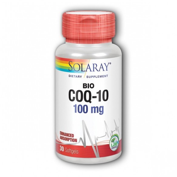 Solaray bio CoQ10 100 mg 30 tbl.