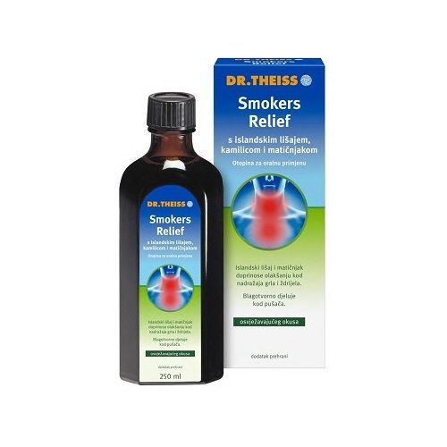 Dr. theiss smokers relief otopina 250 ml