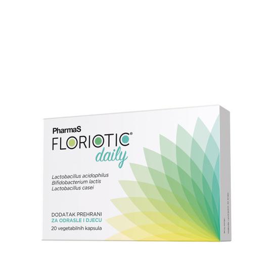 Pharmas Floriotic Daily probiotik za odrasle i djecu 20 kapsula 11/2026