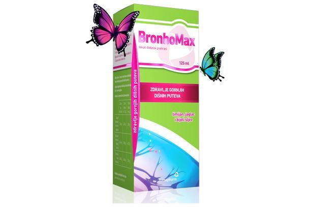 Bronhomax sirup za djecu i odrasle 125 ml 08/2026
