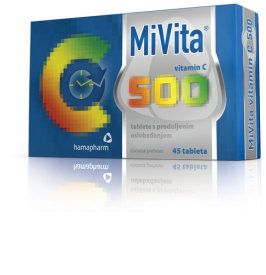 Mivita vitamin c500 tbl. 45 09/2026